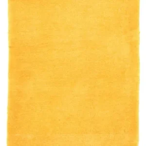 Løper Gabbeh-teppe - persisk - 231 x 87 cm - gul