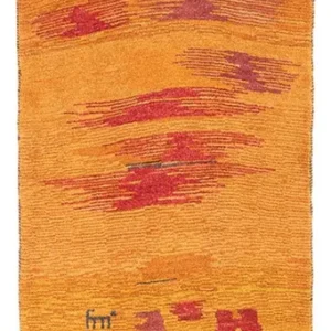 Løper Gabbeh-teppe - persisk - 233 x 80 cm - flerfarget