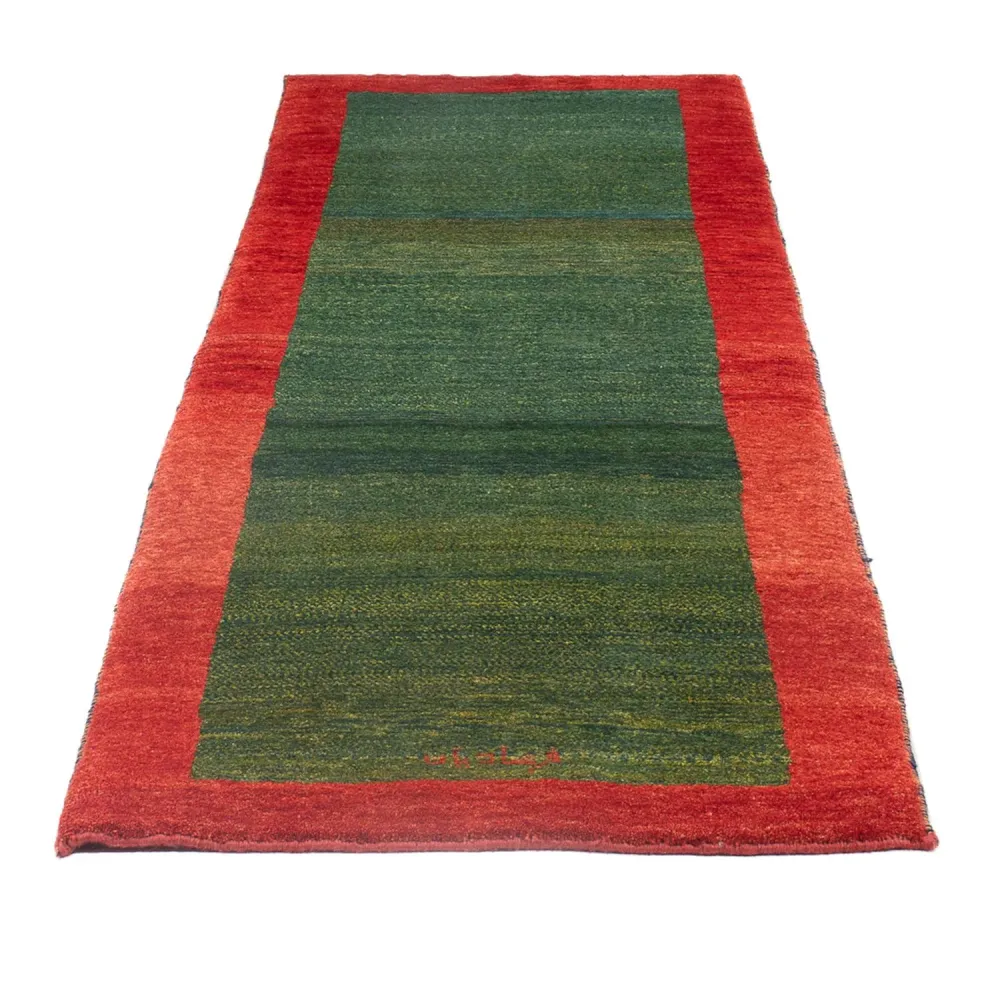 Løper Gabbeh-teppe - persisk - 234 x 75 cm - flerfarget