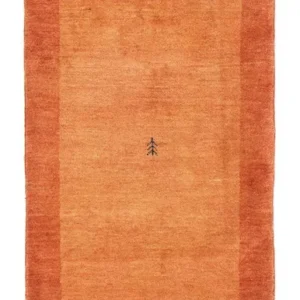 Løper Gabbeh-teppe - persisk - 294 x 101 cm - rust