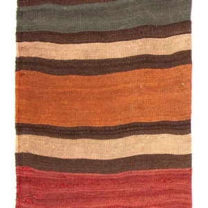 Løper Kelimteppe - Gammelt - 110 x 50 cm - flerfarget