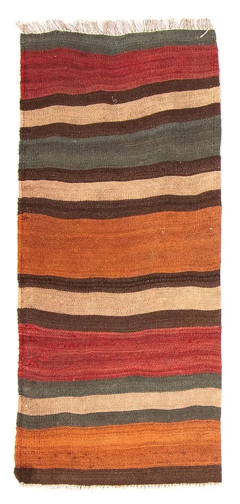 Løper Kelimteppe - Gammelt - 110 x 50 cm - flerfarget
