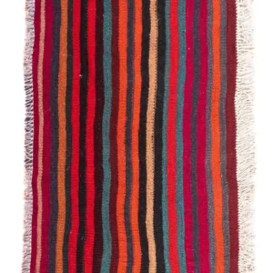 Løper Kelimteppe - Gammelt - 115 x 47 cm - flerfarget