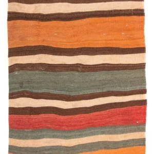 Løper Kelimteppe - Gammelt - 175 x 75 cm - flerfarget