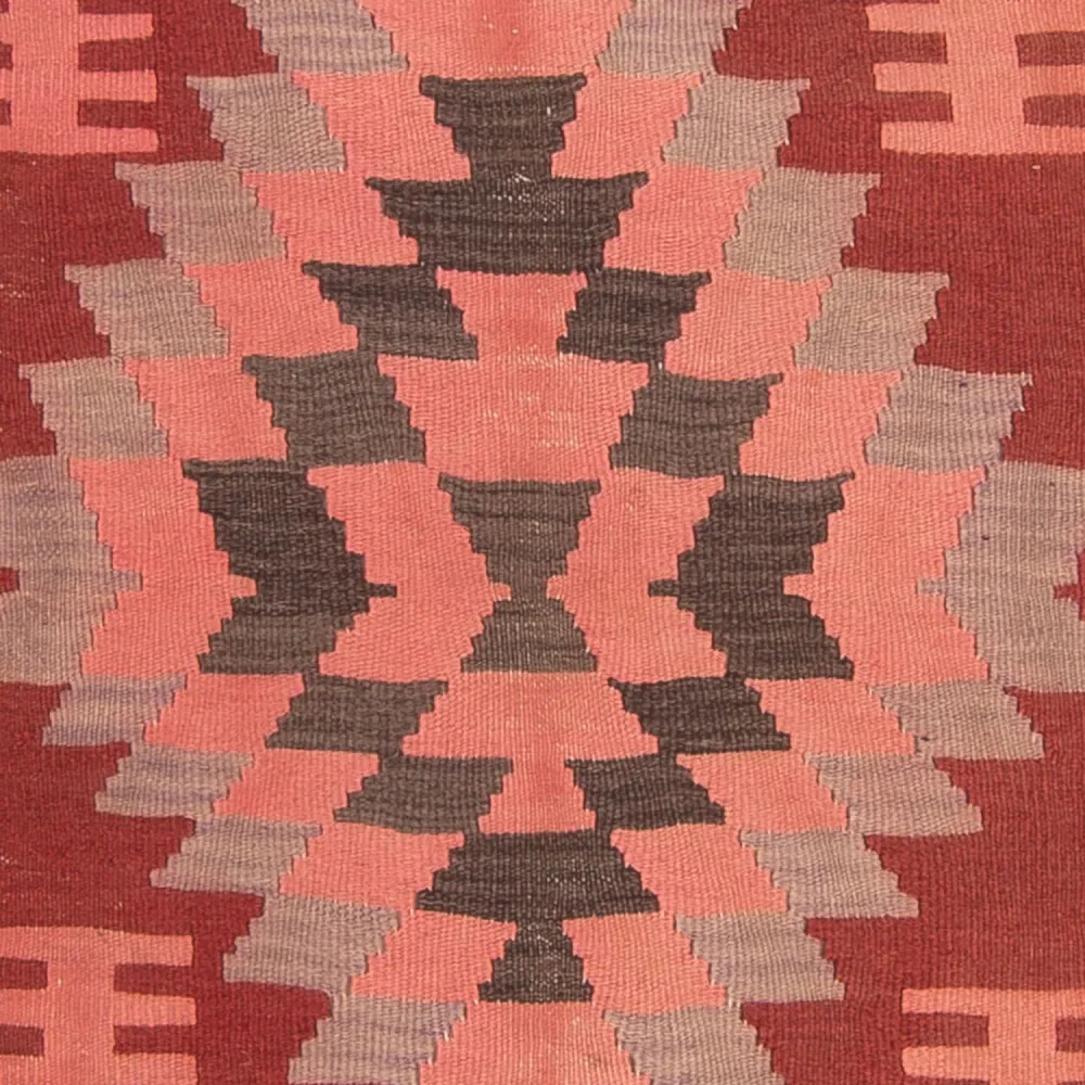 Løper Kelimteppe - Gammelt - 270 x 110 cm - flerfarget