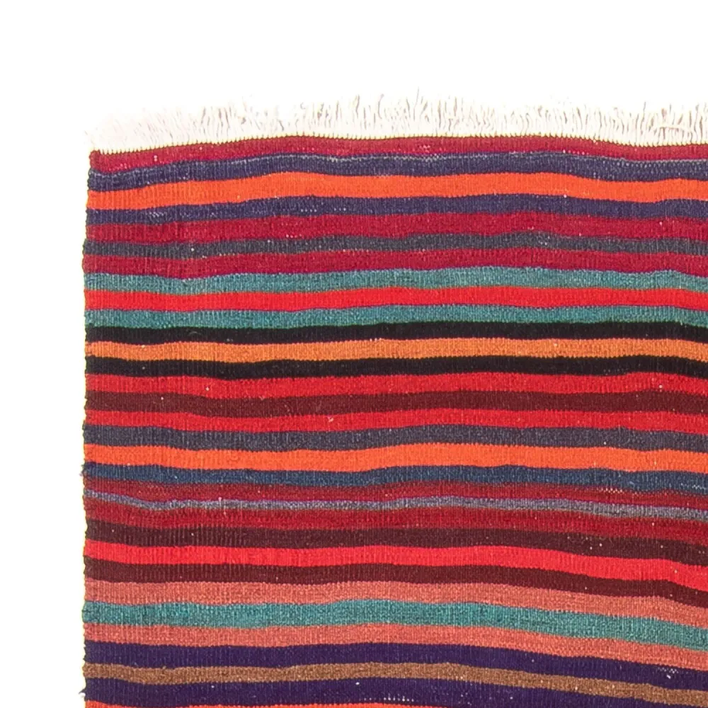 Løper Kelimteppe - Gammelt - 300 x 122 cm - flerfarget