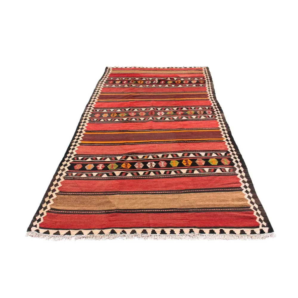 Løper Kelimteppe - Gammelt - 300 x 145 cm - flerfarget