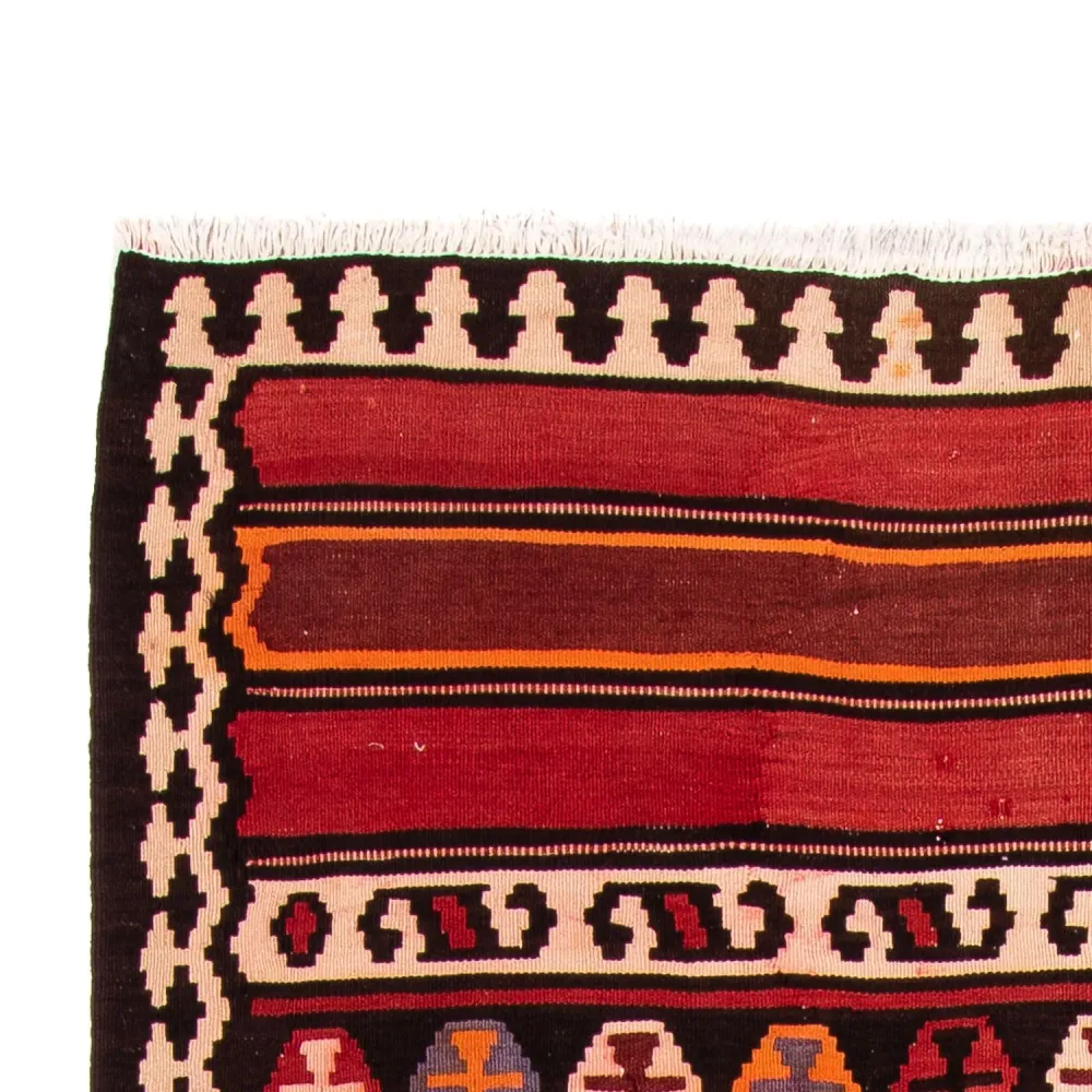 Løper Kelimteppe - Gammelt - 330 x 150 cm - flerfarget