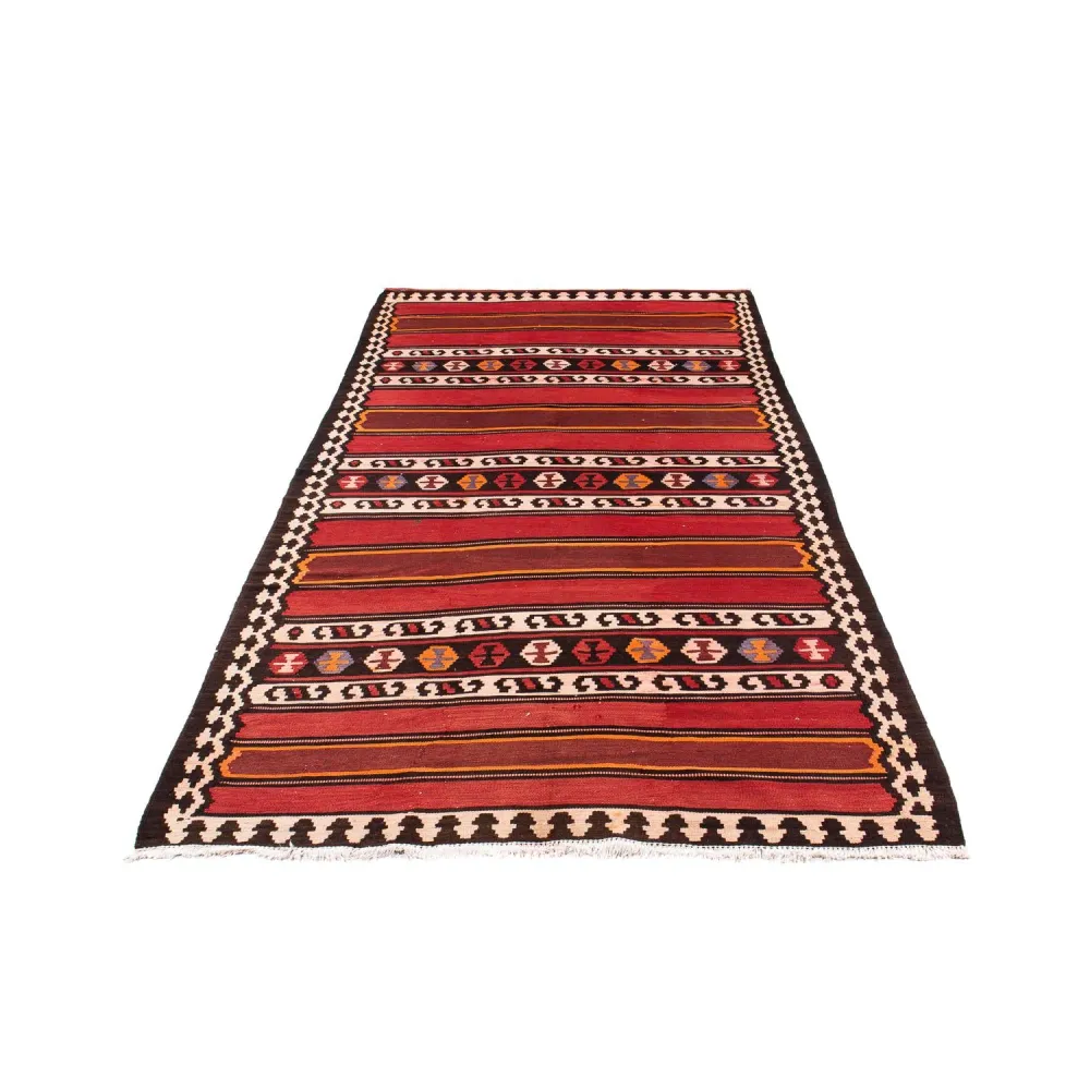 Løper Kelimteppe - Gammelt - 330 x 150 cm - flerfarget