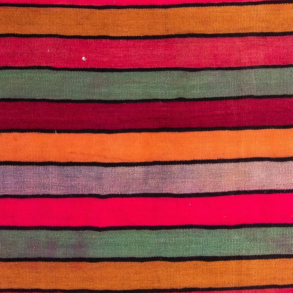 Løper Kelimteppe - Gammelt - 330 x 150 cm - flerfarget