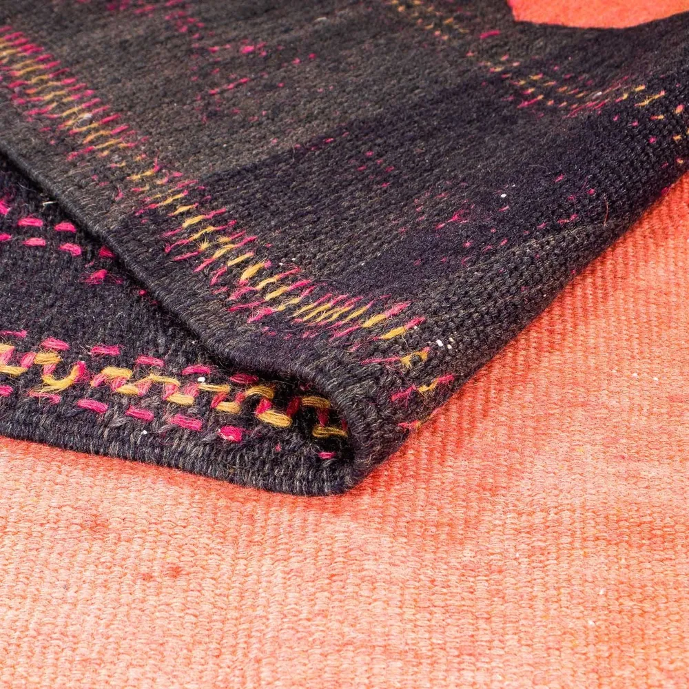 Løper Kelimteppe - Gammelt - 360 x 145 cm - flerfarget