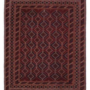 Løper Kelimteppe - Orientalsk - 177 x 156 cm - mørk beige