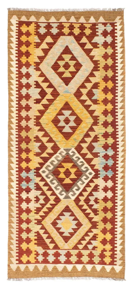 Løper Kelimteppe - Orientalsk - 183 x 80 cm - beige