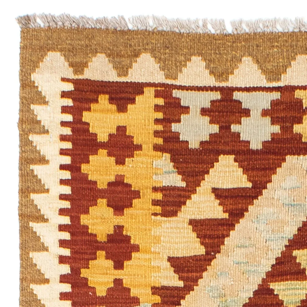 Løper Kelimteppe - Orientalsk - 183 x 80 cm - beige