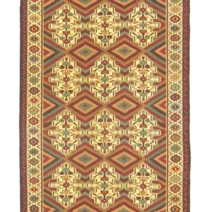 Løper Kelimteppe - Orientalsk - 184 x 72 cm - beige