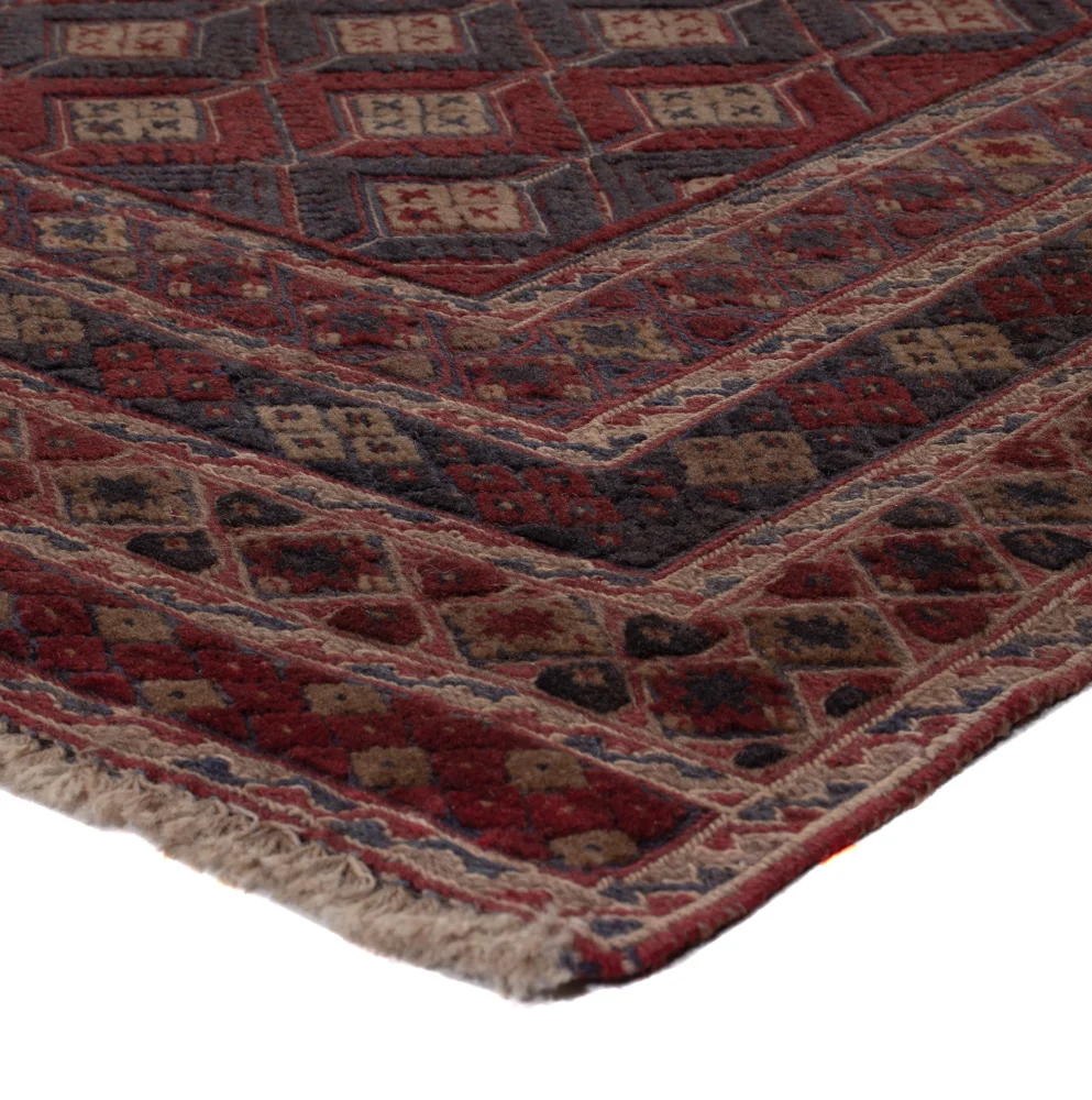 Løper Kelimteppe - Orientalsk - 186 x 158 cm - mørk beige