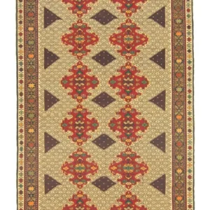 Løper Kelimteppe - Orientalsk - 187 x 90 cm - flerfarget
