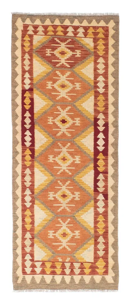 Løper Kelimteppe - Orientalsk - 190 x 71 cm - beige