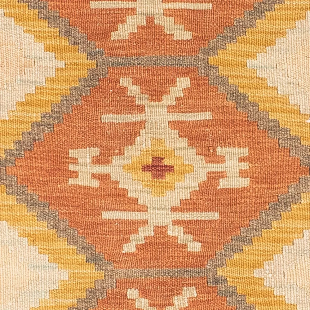 Løper Kelimteppe - Orientalsk - 190 x 71 cm - beige