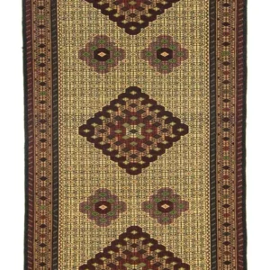 Løper Kelimteppe - Orientalsk - 191 x 84 cm - blå