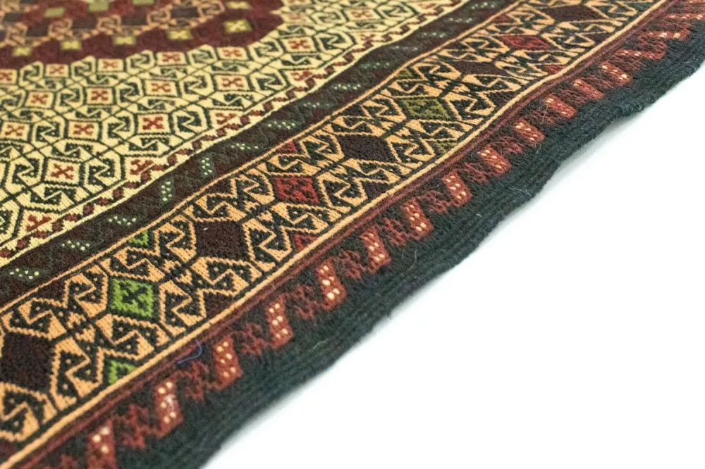 Løper Kelimteppe - Orientalsk - 191 x 84 cm - blå