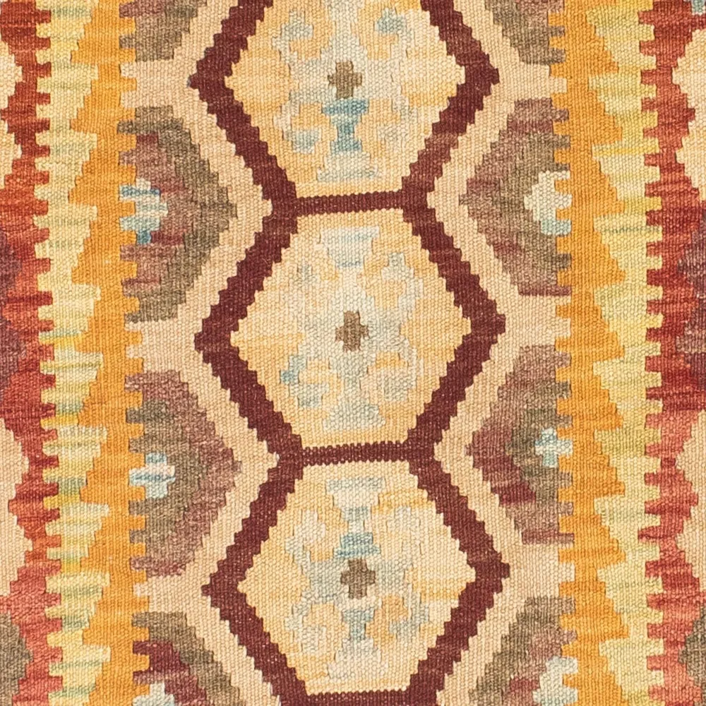 Løper Kelimteppe - Orientalsk - 191 x 74 cm - beige