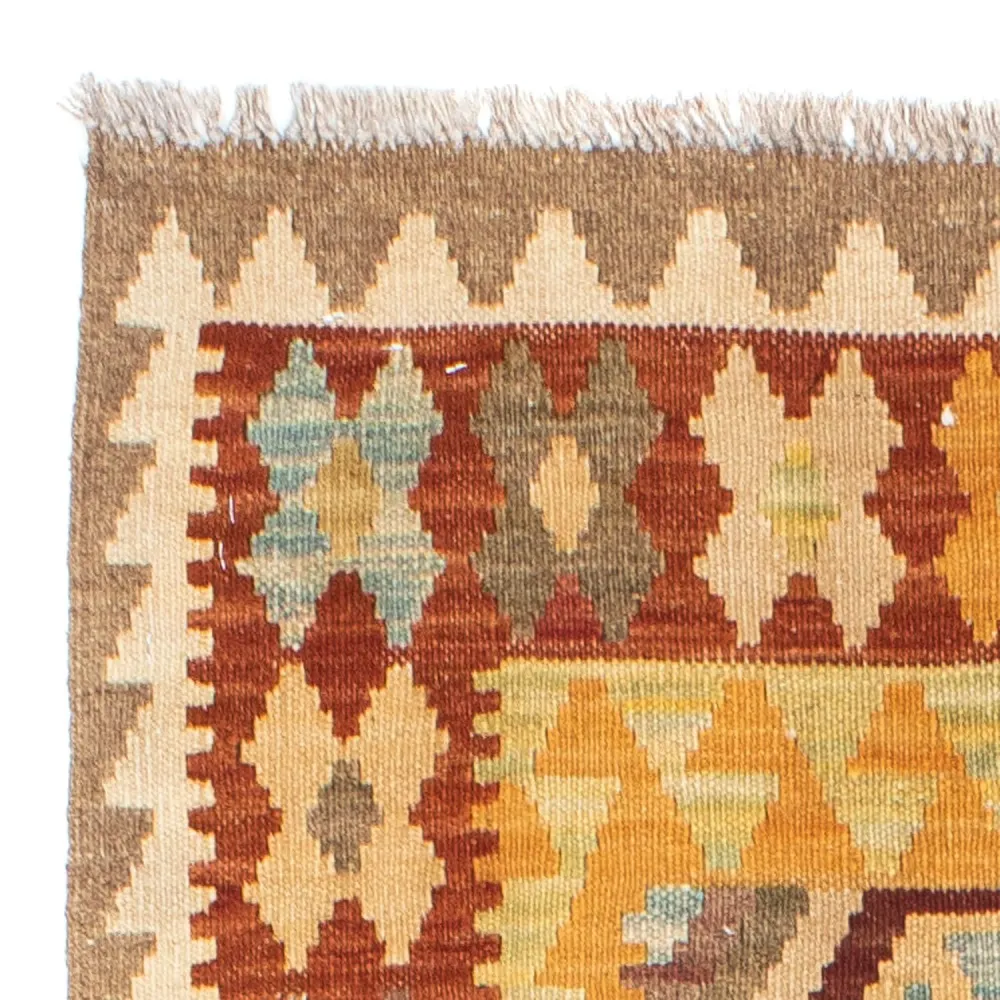 Løper Kelimteppe - Orientalsk - 191 x 74 cm - beige