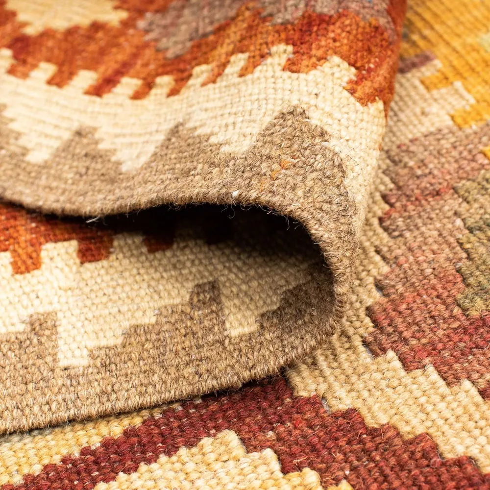 Løper Kelimteppe - Orientalsk - 191 x 74 cm - beige