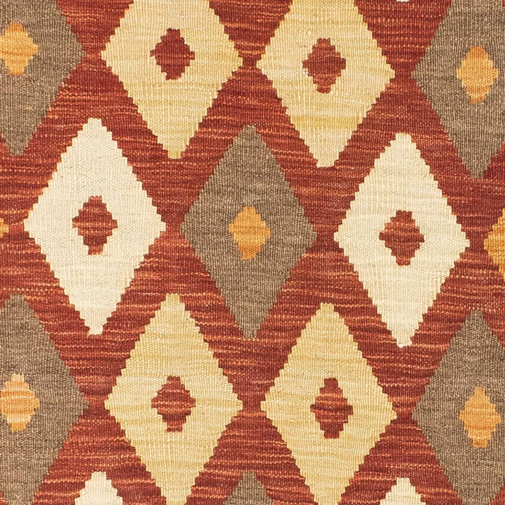 Løper Kelimteppe - Orientalsk - 193 x 73 cm - rust