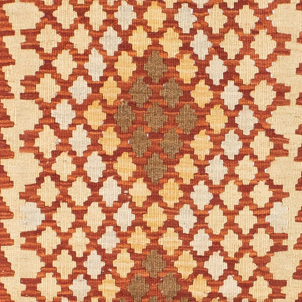 Løper Kelimteppe - Orientalsk - 197 x 79 cm - beige