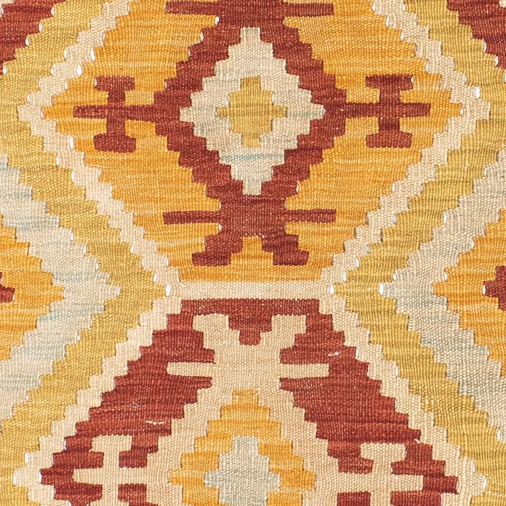 Løper Kelimteppe - Orientalsk - 197 x 70 cm - beige