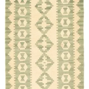 Løper Kelimteppe - Orientalsk - 197 x 65 cm - flerfarget
