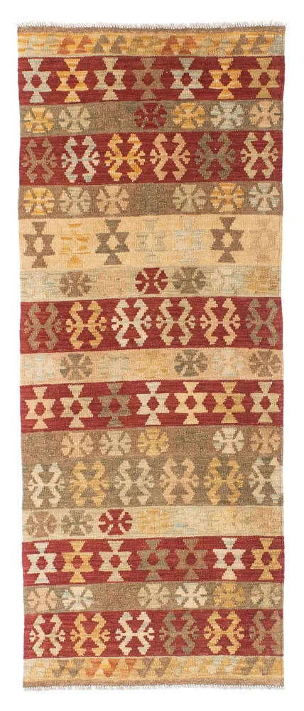 Løper Kelimteppe - Orientalsk - 197 x 75 cm - flerfarget