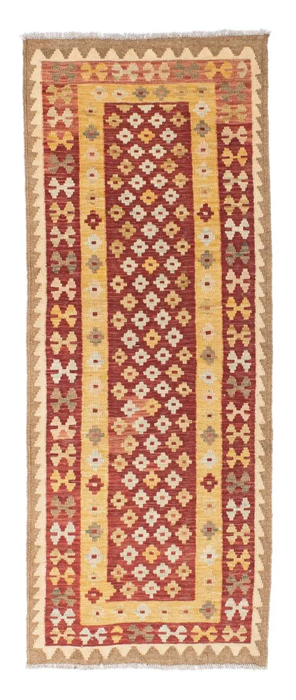 Løper Kelimteppe - Orientalsk - 197 x 73 cm - rust