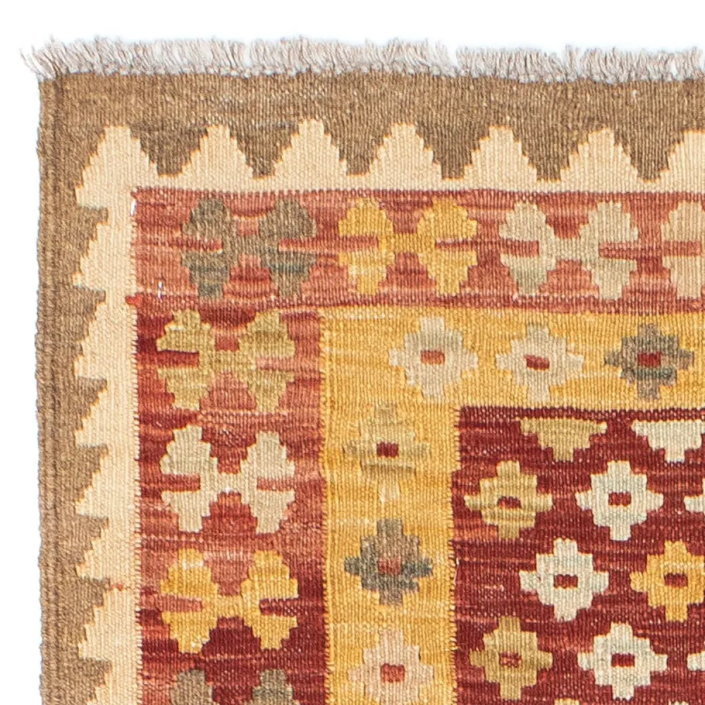 Løper Kelimteppe - Orientalsk - 197 x 73 cm - rust