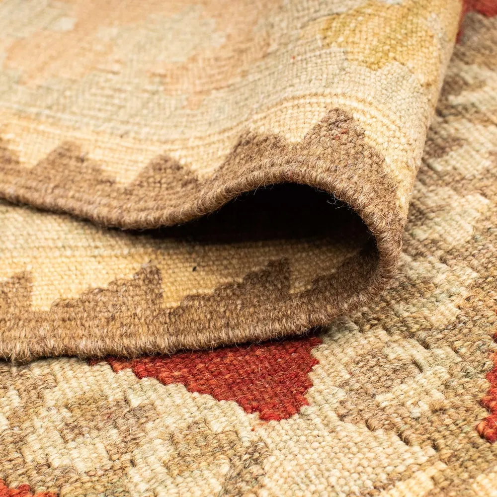 Løper Kelimteppe - Orientalsk - 198 x 73 cm - beige
