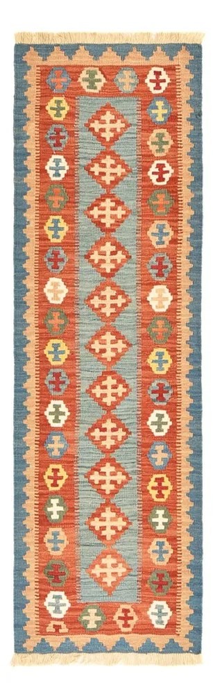 Løper Kelimteppe - Orientalsk - 198 x 61 cm - flerfarget