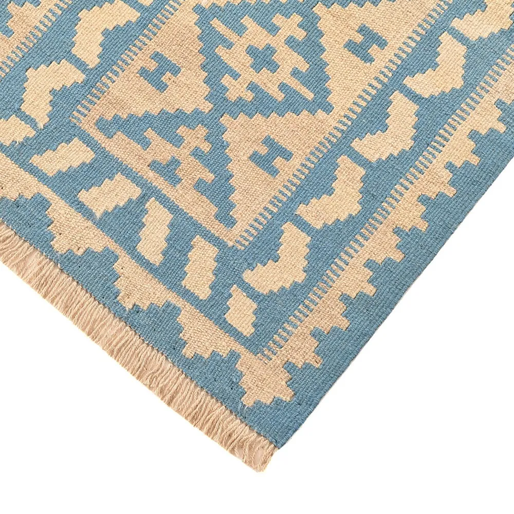 Løper Kelimteppe - Orientalsk - 199 x 62 cm - flerfarget