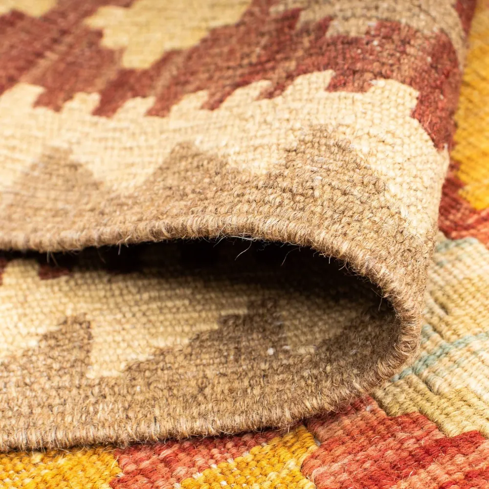Løper Kelimteppe - Orientalsk - 200 x 70 cm - beige