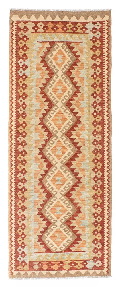 Løper Kelimteppe - Orientalsk - 200 x 75 cm - beige