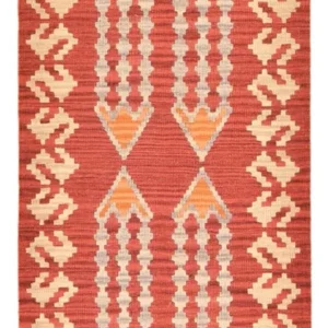 Løper Kelimteppe - Orientalsk - 200 x 86 cm - flerfarget