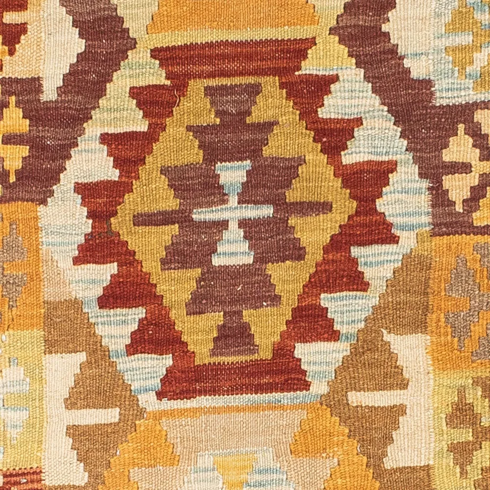 Løper Kelimteppe - Orientalsk - 202 x 75 cm - beige
