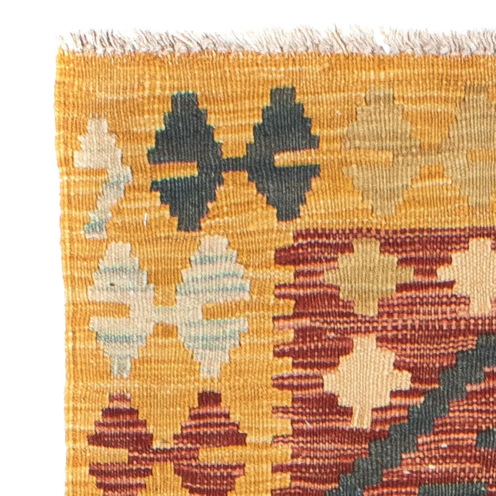 Løper Kelimteppe - Orientalsk - 202 x 72 cm - flerfarget