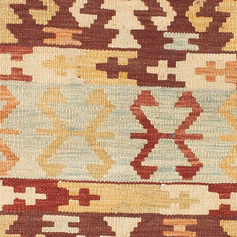 Løper Kelimteppe - Orientalsk - 209 x 72 cm - flerfarget
