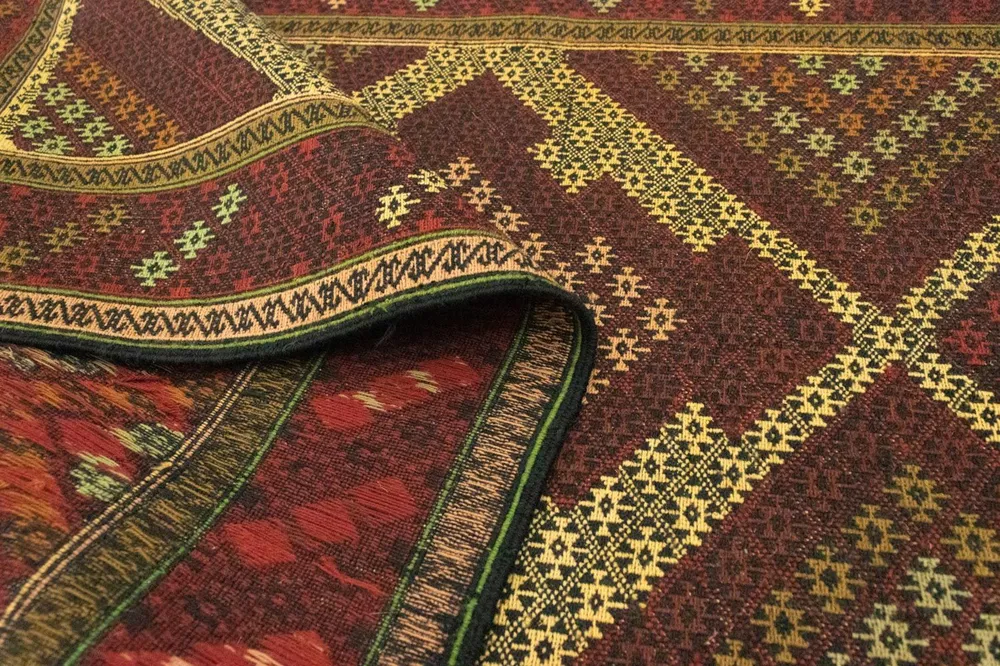 Løper Kelimteppe - Orientalsk - 212 x 82 cm - flerfarget