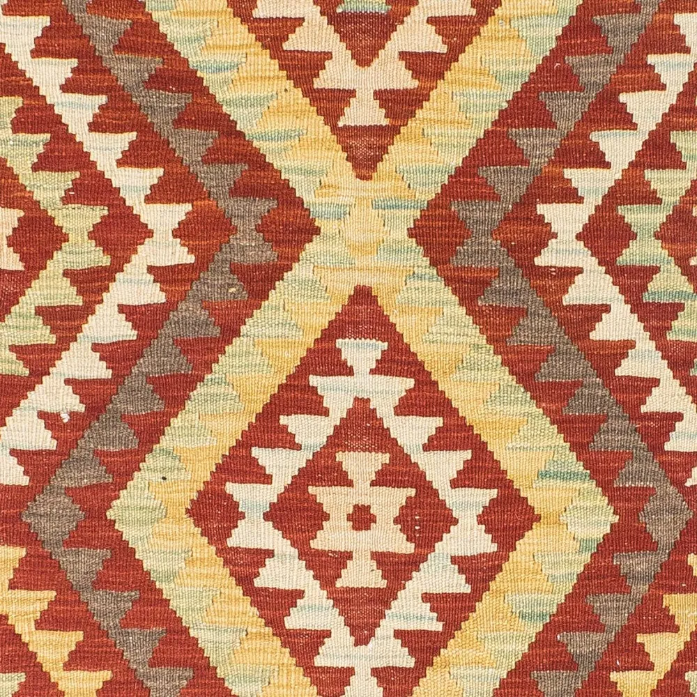 Løper Kelimteppe - Orientalsk - 214 x 82 cm - rust