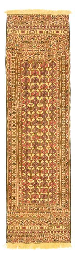 Løper Kelimteppe - Orientalsk - 291 x 82 cm - flerfarget