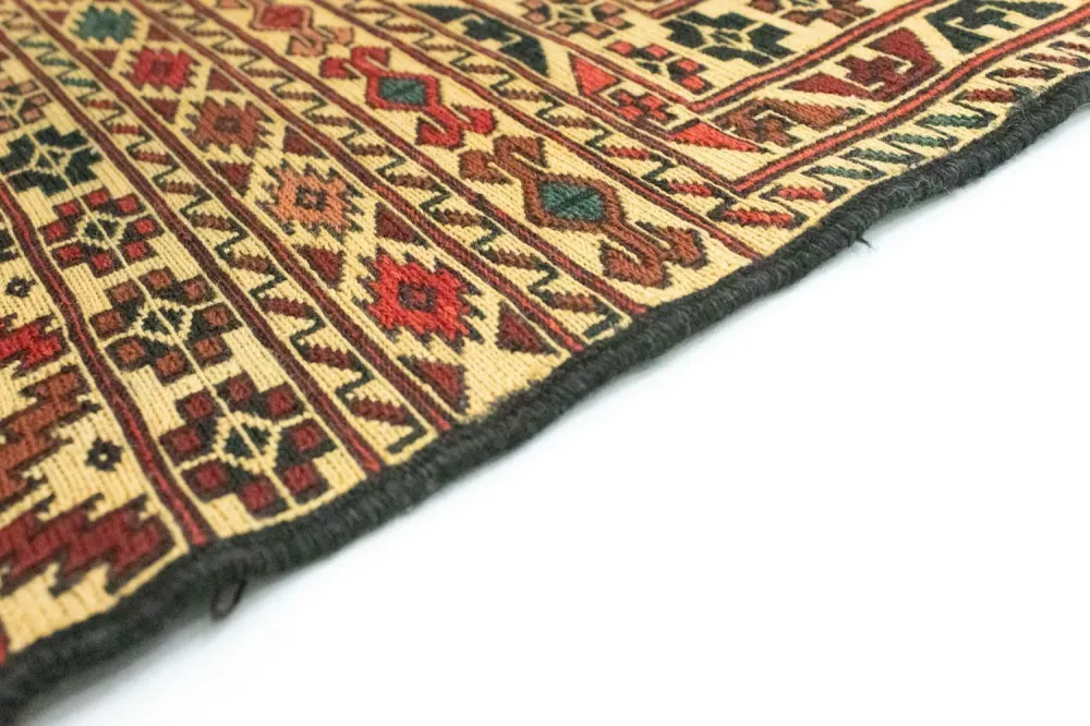 Løper Kelimteppe - Orientalsk - 291 x 82 cm - flerfarget