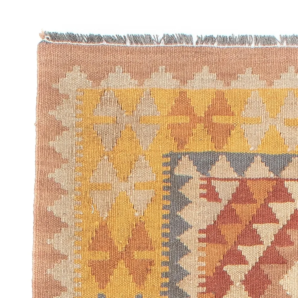 Løper Kelimteppe - Splash - 197 x 62 cm - flerfarget