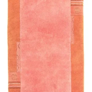 Løper Nepal teppe - 231 x 81 cm - rosa